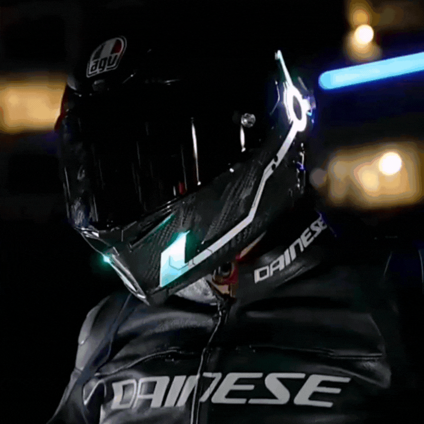 Luces LED para casco de moto + ENVIO GRATIS